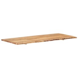 Bathroom Vanity Top Solid Acacia Wood 140x52x2.5 cm