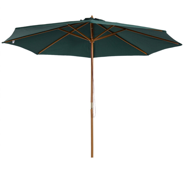 Brennin 300cm Traditional Parasol with Pulley Lift