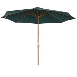Brennin 300cm Traditional Parasol with Pulley Lift