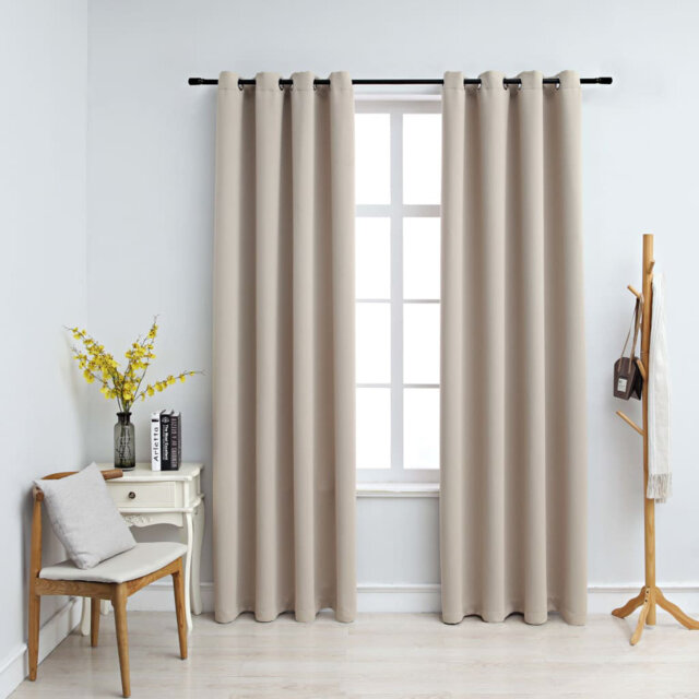 Korkmaz Blackout Curtain Pair