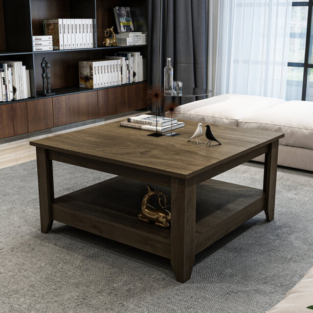 Lea 90 Cm Square Coffee Table