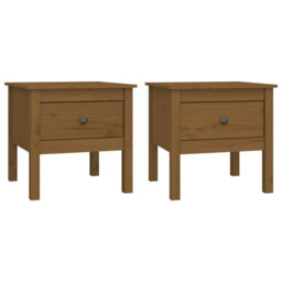Kitija Solid Wood Side Table Set