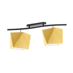 Muro Fabric Semi Flush Mount