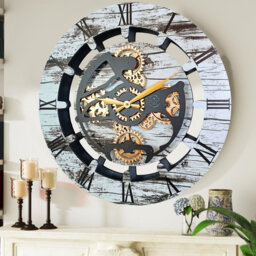 Solid Wood Wall Clock