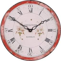 Antique Grandfather Clock Dial Design - 36cm