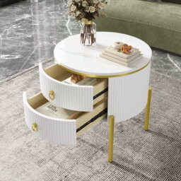 Glam Square End Table