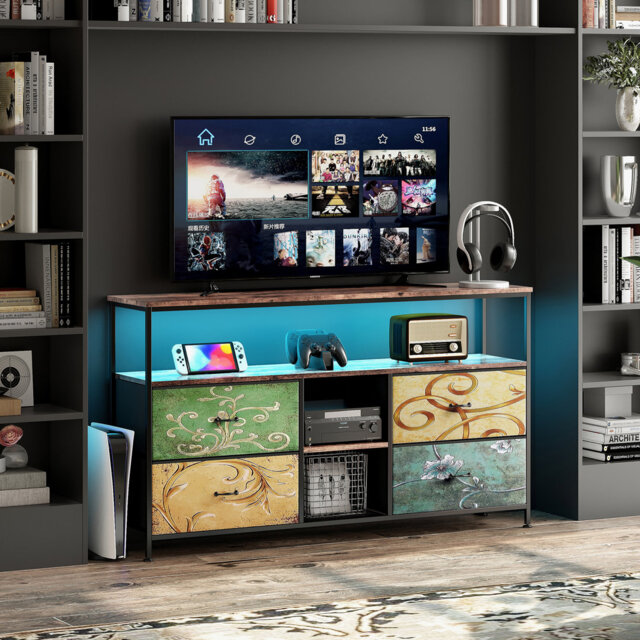 "Unfinished TV Stand for TVs up to 75"""