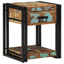 40cm W Solid Wood Bedside Table