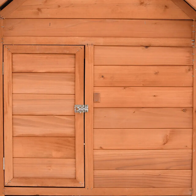Brashear Chicken Coop 150x96x110 cm Solid Firwood