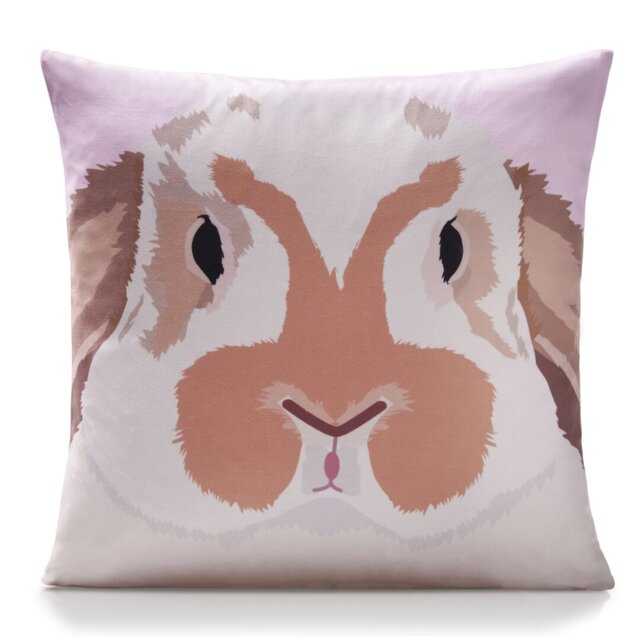 Ditoro Holland Lop Rabbit Scatter Cushion with Filling
