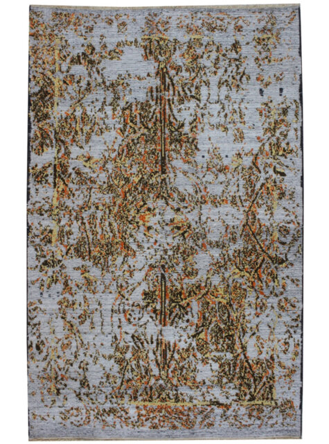 Geometric Hand Knotted 197cm X 297cm Area Rug