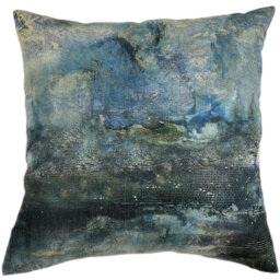 Wigburg Feather Abstract Square Throw Cushion