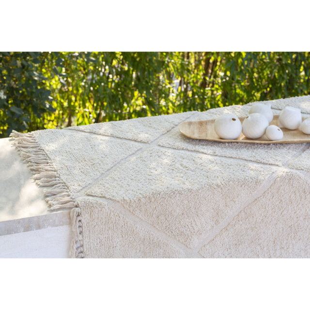 Adamsville Hand Tufted Ivory Rug