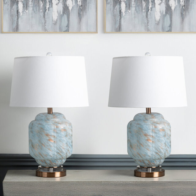 Lamp Shade Wayfair Bedroom Lamps Lamp Shades Wayfair Blue Table