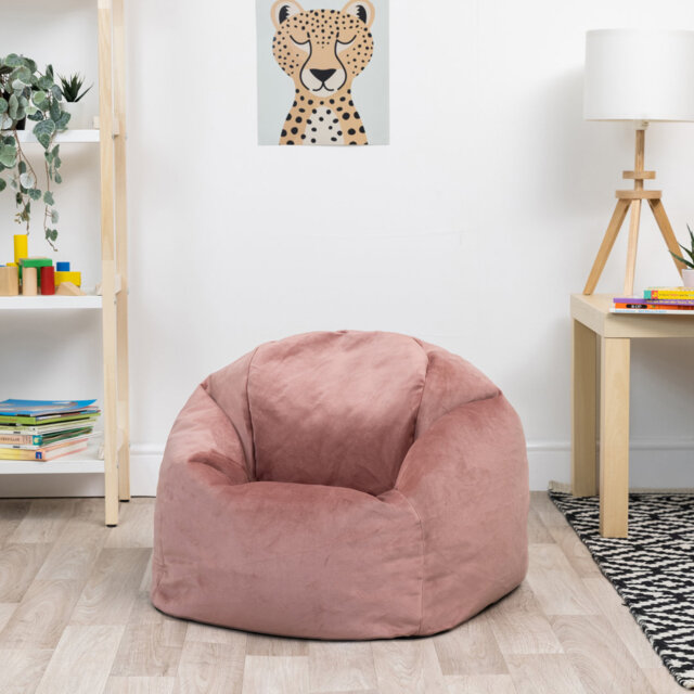 Kids Kingston Velvet Bean Bag