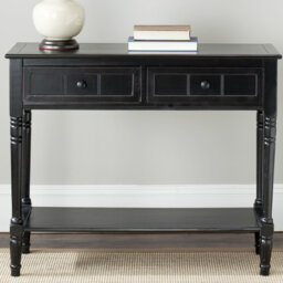 Brookshire 30.48 cm Solid Wood Top Console Table
