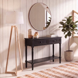 Brookshire 30.48 cm Solid Wood Top Console Table