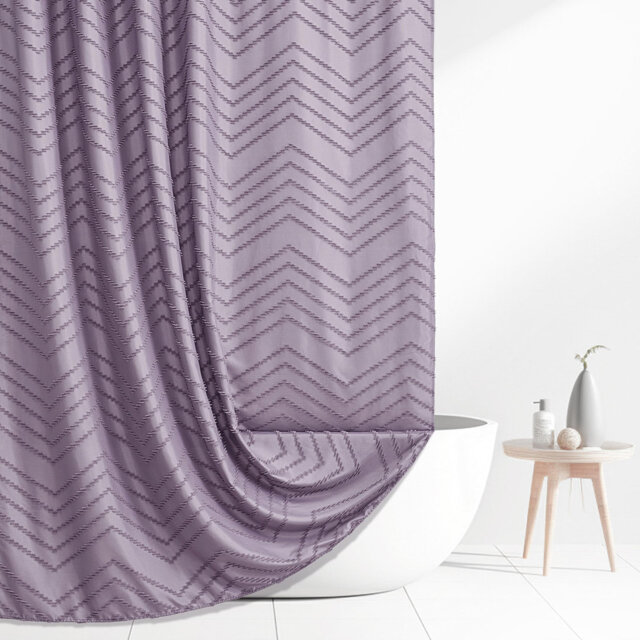 Akhsa Fabric Shower Curtain