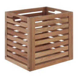 Mack + Milo Solid Wood Decorative Bin