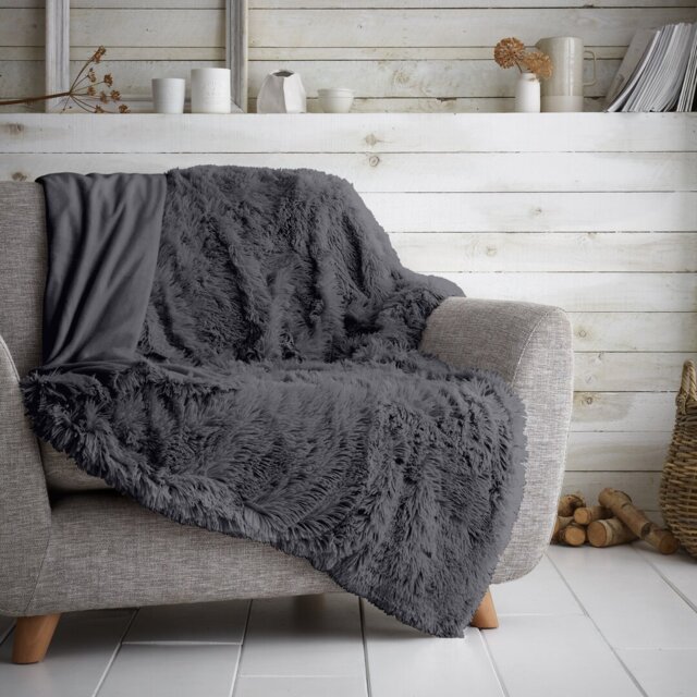 Teddy Throw Blanket Soft Warm Plush Fleece for Sofa Couch Bed Lightweight Decorative Blanket Living Room Bedroom All Season Comfort