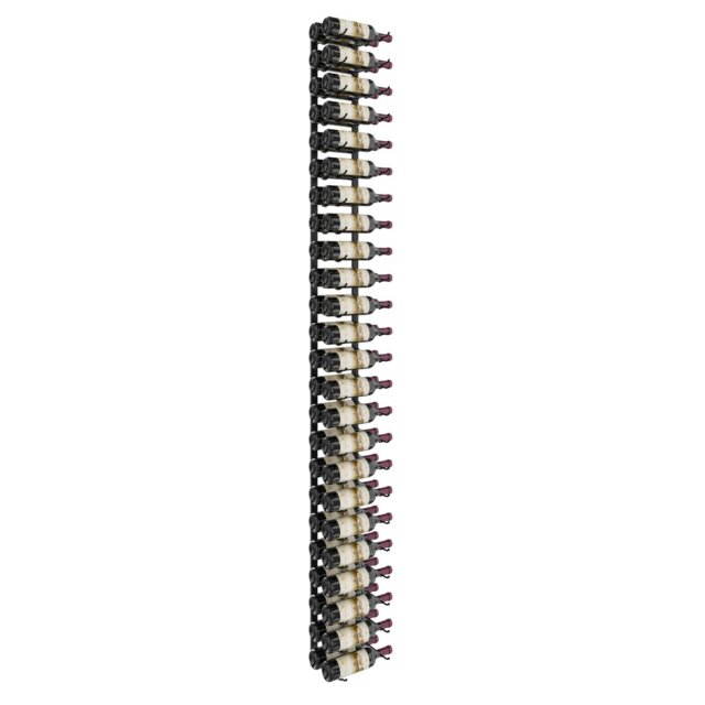 Chicago 48 Bottle Wall Mounted Wine Bottle Rack Kit
