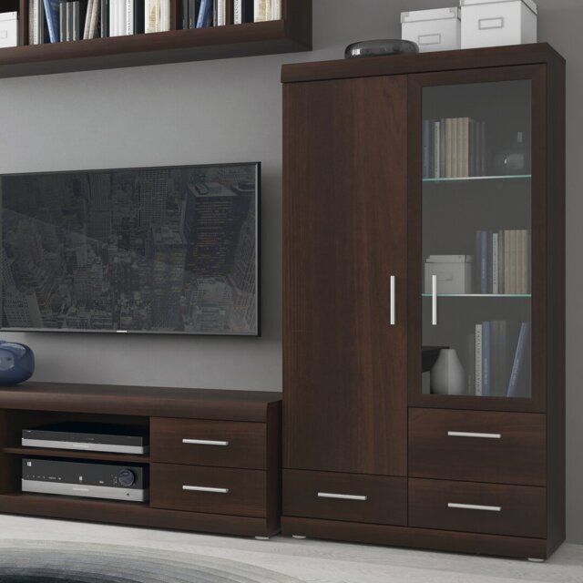 2 Door 3 Drawer Chest of Drawers