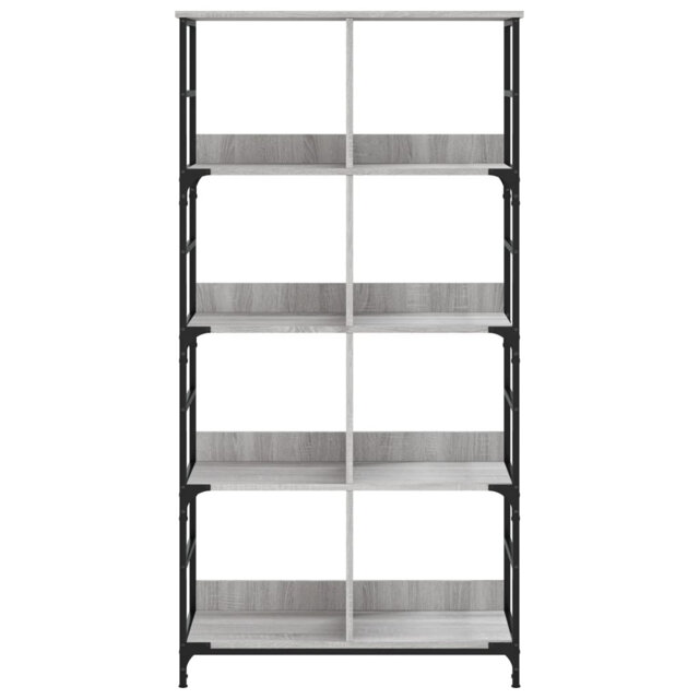Solum 153cm H x 78.5cm W Steel Etagere Bookcase