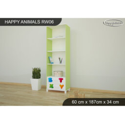 187cm H X 60cm W Cube Unit Kids Bookcase