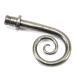 Monkeytail Steel 11.5cm Finial