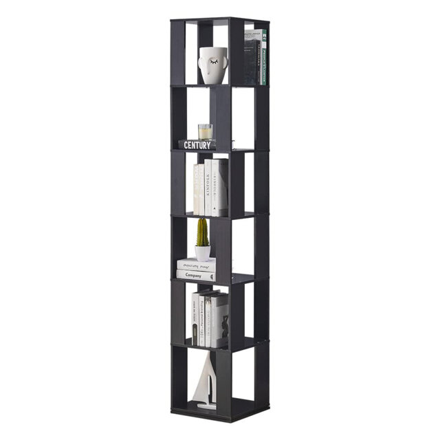 190cm H x 34cm W Corner Bookcase