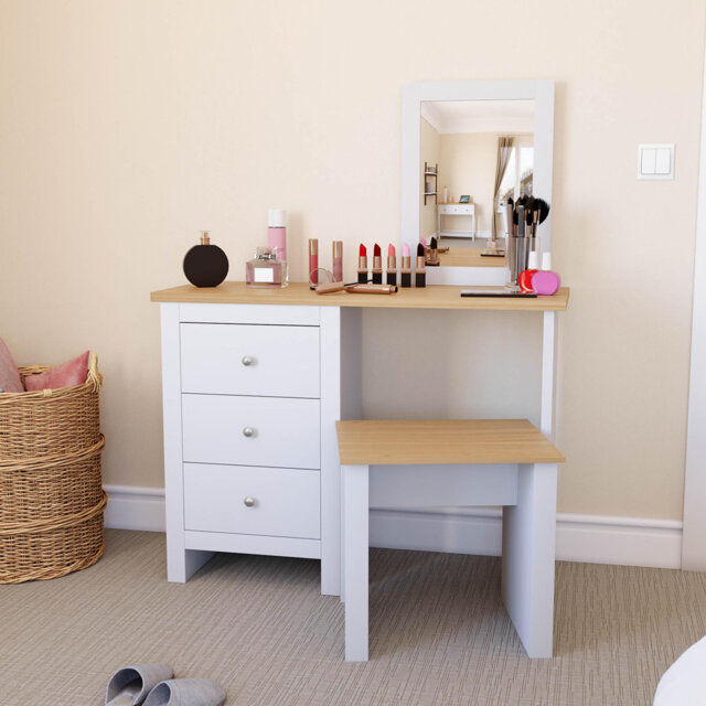 Morley Dressing Table with Mirror
