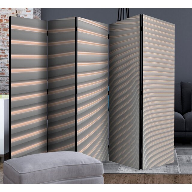 Natchez 172cm H Solid Wood Folding Room Divider