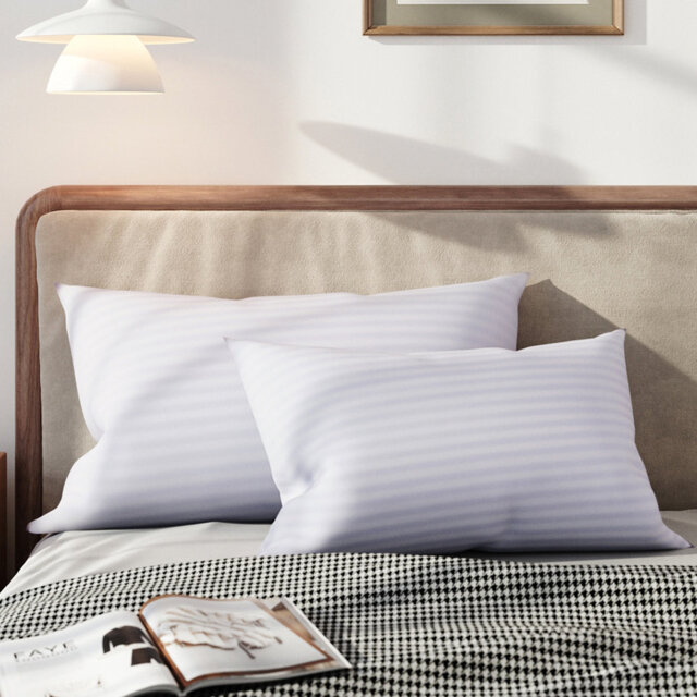 Kahnah Cotton White Bolster Cushion