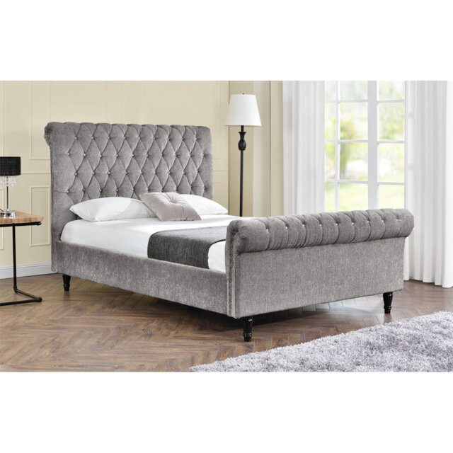 Windermere Upholstered Sleigh Bed