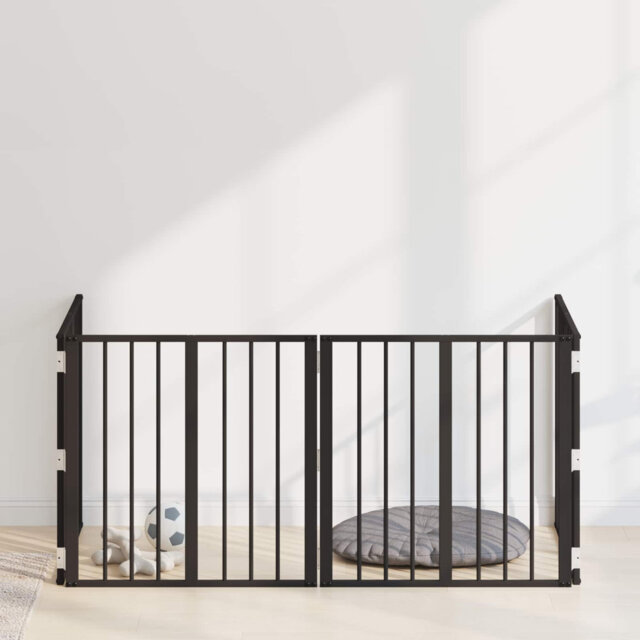Galvanised Steel Free Standing Pet Gate