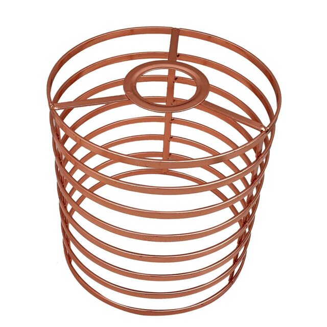 16Cm H Metal Novelty Lamp Shade ( Uno ) in Rose