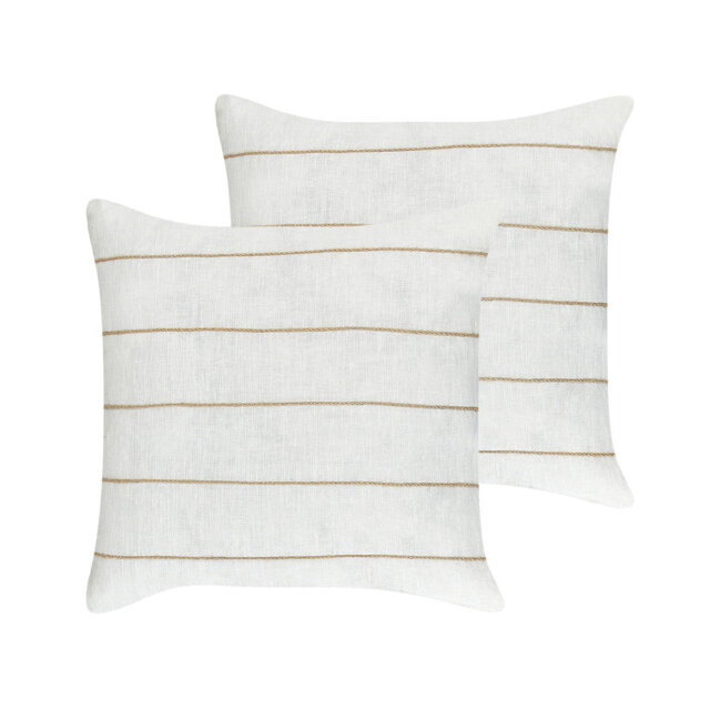 Berklie Striped Square Cushion