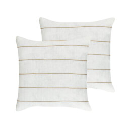 Berklie Striped Square Cushion