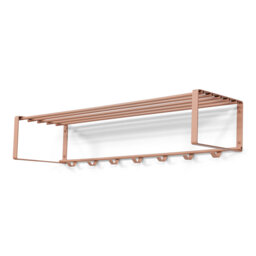 Rex Steel 7 - Hook Wall Mounted Coat Rack