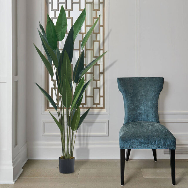New 20 Leaves Bird of Paradise Artificial Potted Plant
