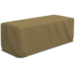 Heavy Duty Multipurpose Outdoor Rectangle Firepit Cover, Durable UV Resistant Patio Waterproof Cover
