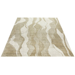 Dune Abstract Viscose Area Rug
