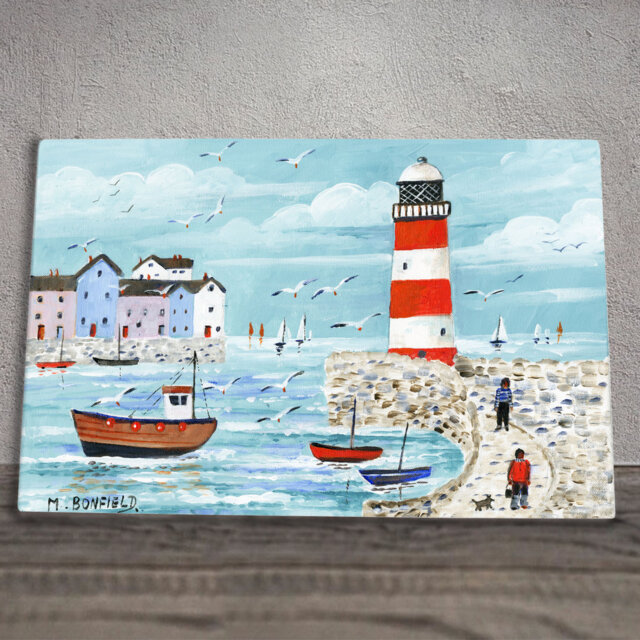 Nautical & Beach Wall Decor on Ceramic / Porcelain