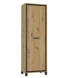 Crespin 1 Door Manufactured Wood Wardrobe