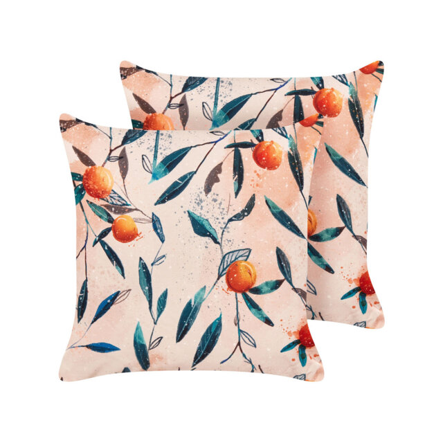 PIALPETTA Indoor / Outdoor Square Throw Cushion With Filling
