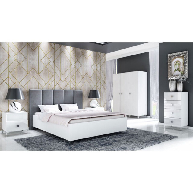 Charlestyn 4 Door Plastic Wardrobe