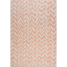Duncombe Abstract Flat Weave Orange Area Rug