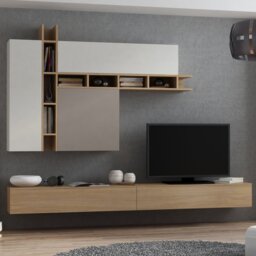 "Tyshawn Unfinished Floating Entertainment Centre for TVs up to 60"""