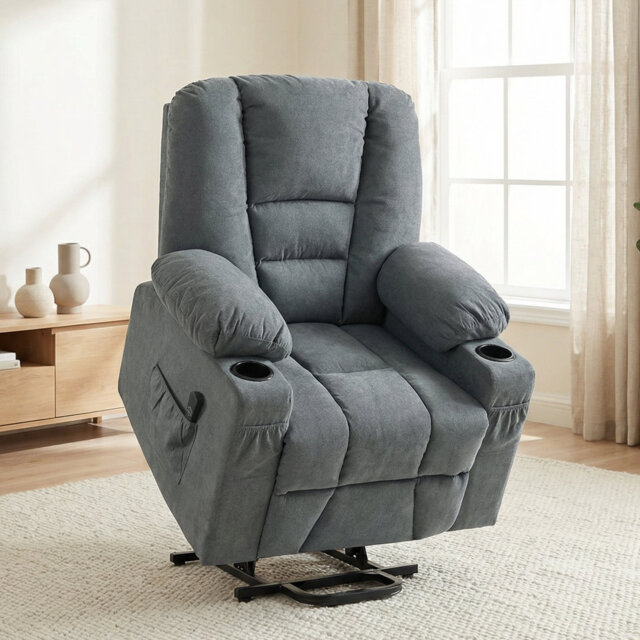 Gotti Oversized Riser and Recliner Chair for the Elderly