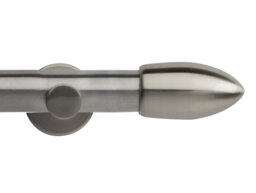 Ashvika Antique Bronze 3.5cm Single Curtain Pole